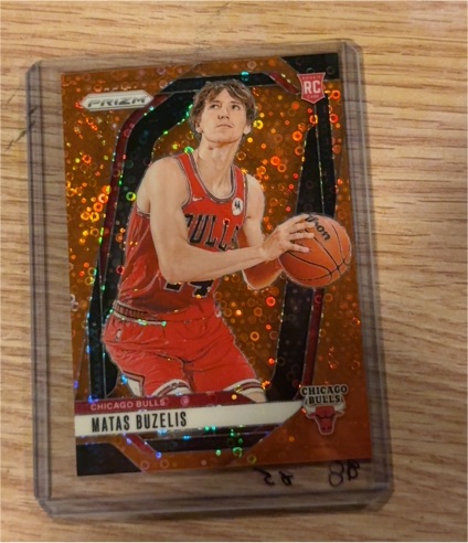 2024-25 Panini Prizm #252 Matas Buzelis — front
