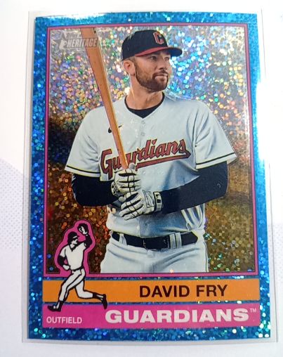 2025 Topps Heritage #408 David Fry — front