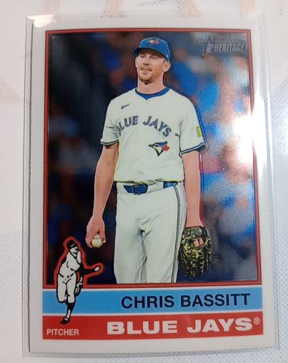 2025 Topps Heritage #476 Chris Bassitt — front