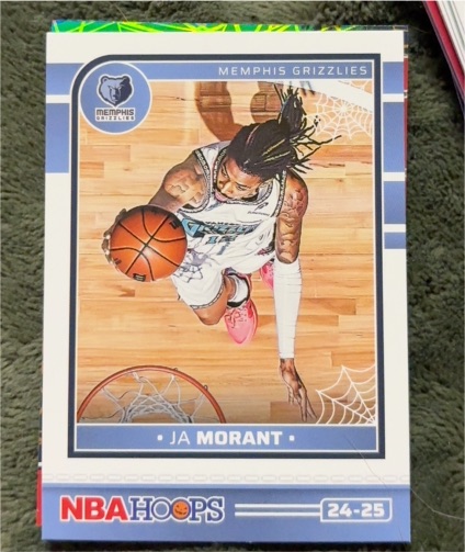 2024-25 Panini NBA Hoops #24-25 Ja Morant — front