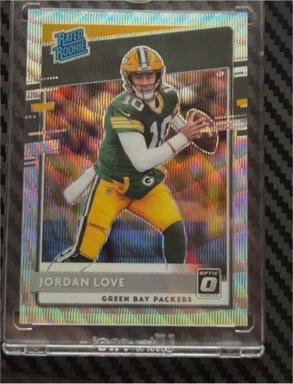 2020 Panini Donruss Optic #154 Jordan Love — front