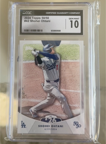 2024 Topps 50/50 #42 Shohei Ohtani — front