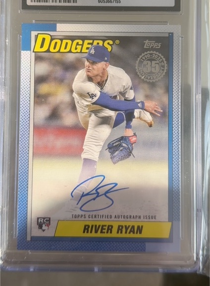 2025 Topps 35th Anniversary 1990 #90A-RR River Ryan — front