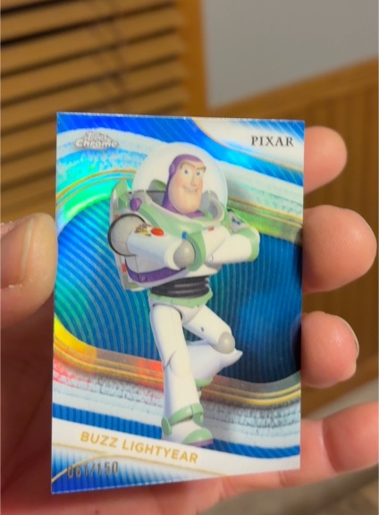 2025 Topps Chrome Disney #90 Buzz Lightyear — front
