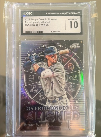 2024 Topps Cosmic Chrome #AA-3 Bobby Witt Jr. — front
