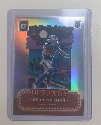 2024 Panini Donruss Optic #15 Keon Coleman Uptowns — front