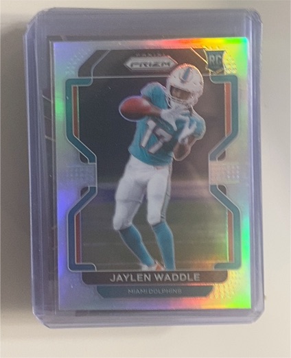 2021 Panini Prizm #338 Jaylen Waddle — front