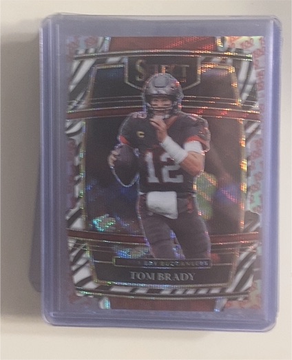 2021 Panini Select #1 Tom Brady — front