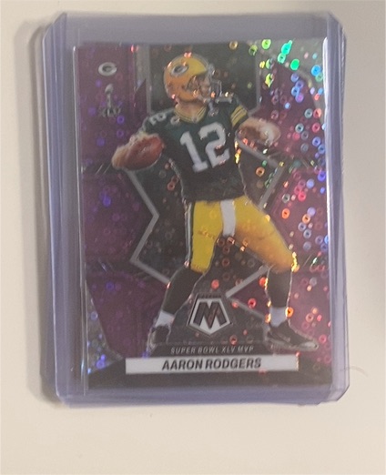 2022 Panini Mosaic Super Bowl XLV MVP #XLF-12 Aaron Rodgers — front