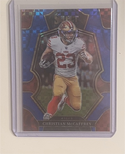 2022 Panini Select #186 Christian McCaffrey — front