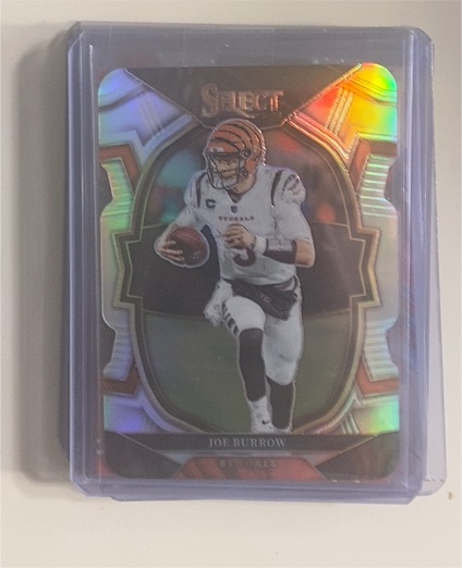 2022 Panini Select Concourse Die-Cut #70 Joe Burrow — front