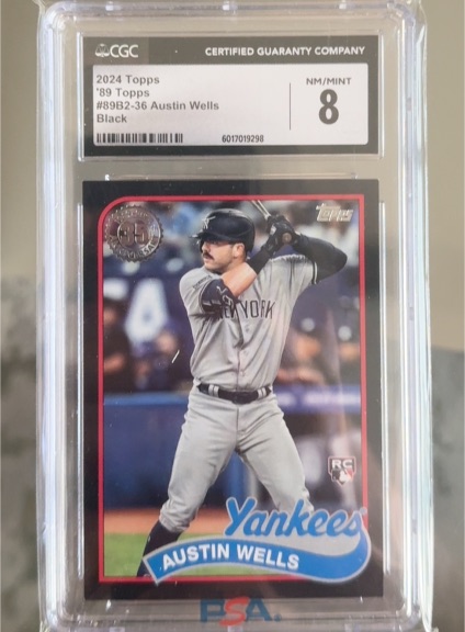 2024 Topps 1989 Topps #89B2-36 Austin Wells — front