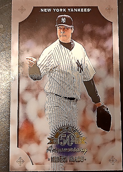 1998 Leaf #58 Hideki Irabu — front