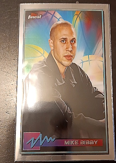 2021 Topps Finest #24 Mike Bibby — front
