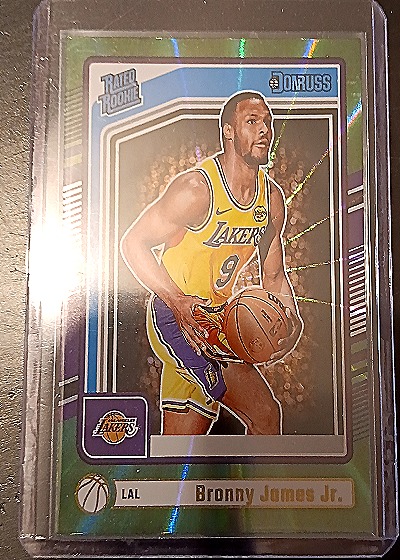 2024-25 Donruss #243 Bronny James Jr. — front