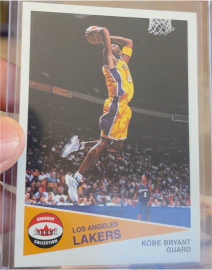 2001-02 Fleer Shoebox Collection #109 Kobe Bryant — front