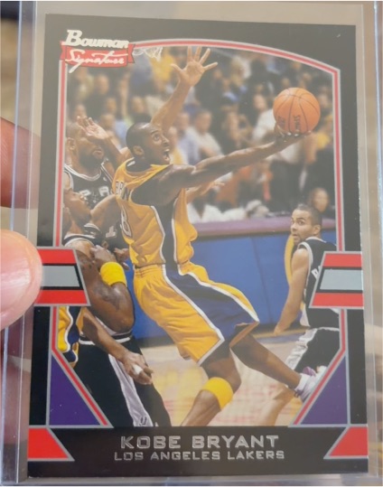 2003-04 Bowman Signature #38 Kobe Bryant — front
