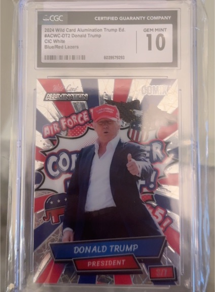 2024 Wild Card Alumination Trump Ed. #ACWC-DT2 Donald Trump — front