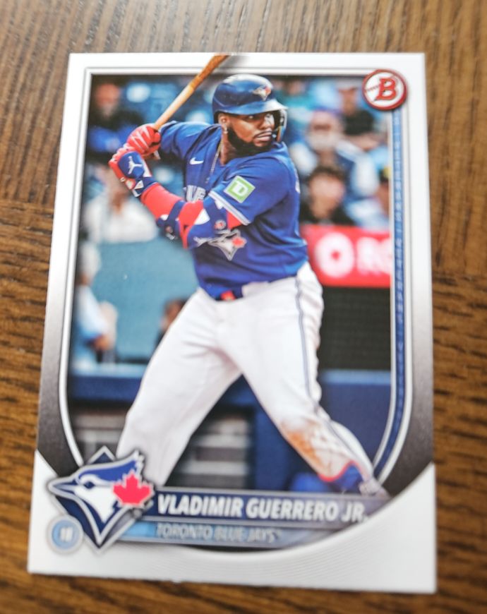 2025 Bowman #27 Vladimir Guerrero Jr. — front