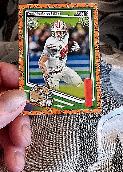 2025 Panini Score-A-Treat #168 George Kittle — front