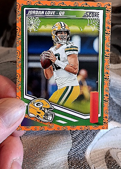 2025 Panini Score #119 Jordan Love — front