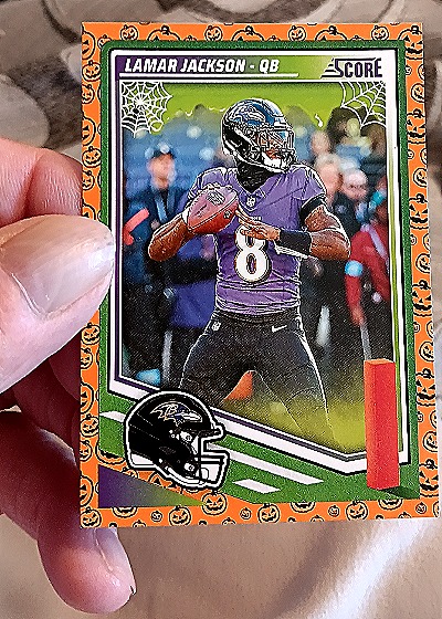2025 Panini Score-A-Treat #75 Lamar Jackson — front