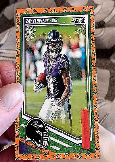 2025 Panini Score-A-Treat #267 Zay Flowers — front