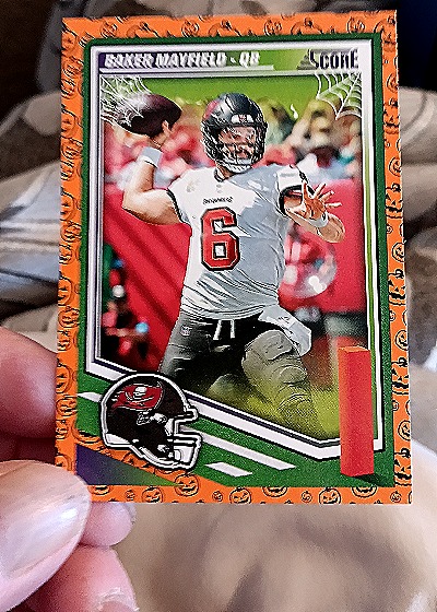 2025 Panini Score-A-Treat #213 Baker Mayfield — front