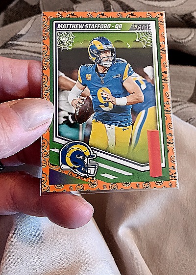 2025 Panini Score-A-Treat #196 Matthew Stafford — front