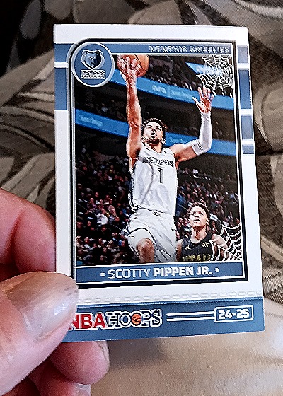 2025 Panini Haunted Hoops #136 Scotty Pippen Jr. — front
