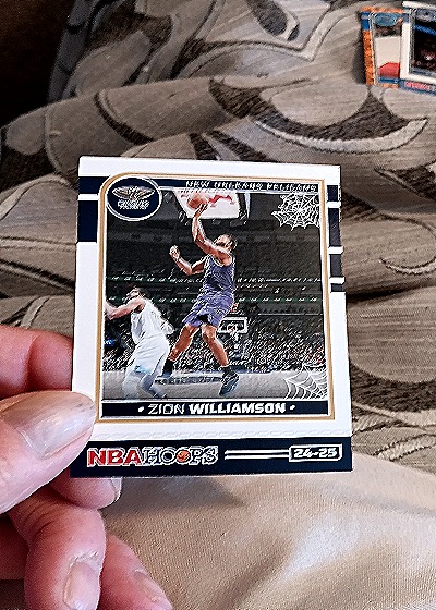 2024-25 Panini Haunted Hoops #110 Zion Williamson — front
