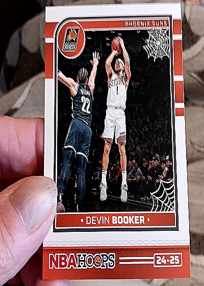 2024-25 Panini Haunted Hoops #90 Devin Booker — front