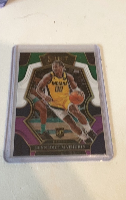 2022-23 Panini Select Premier Level #182 Bennedict Mathurin — front