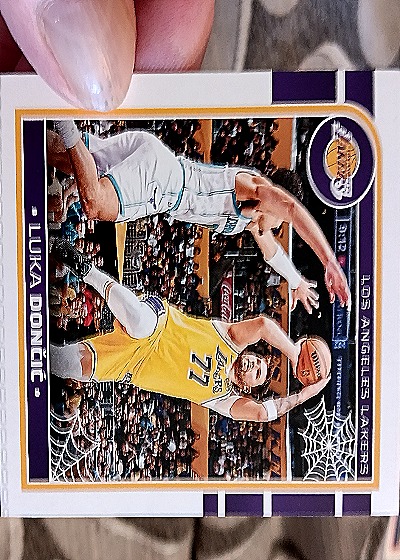 2024-25 Panini NBA Hoops #134 Luka Dončić — front