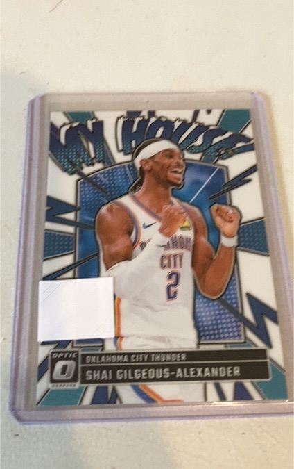2024-25 Panini Donruss Optic #6 Shai Gilgeous-Alexander My House — front