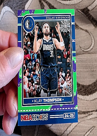 2024-25 Panini NBA Hoops #24-25 Klay Thompson — front