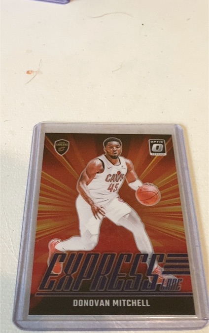 2024-25 Panini Donruss Optic #12 Donovan Mitchell Express Lane — front