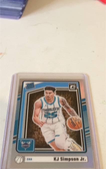 2023 Panini Donruss Optic #6HA KJ Simpson Jr. — front