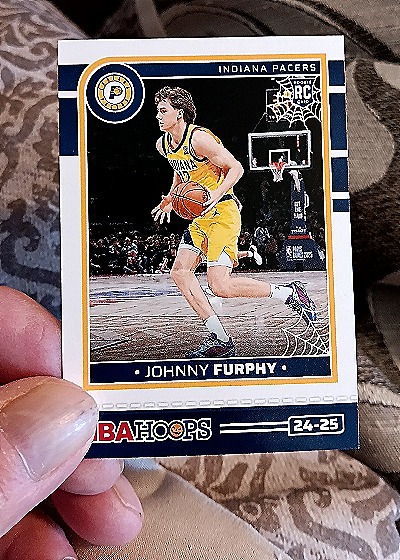 2024-25 Panini Haunted Hoops #265 Johnny Furphy — front