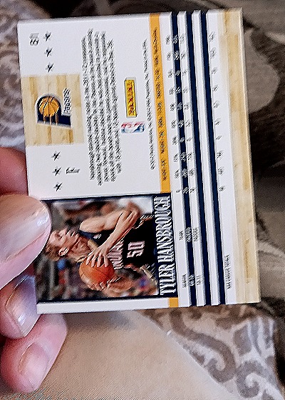 2011-12 Panini NBA Hoops #83 Tyler Hansbrough — back