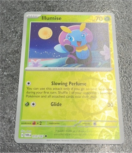2024 Pokemon TCG Twilight Masquerade #010 Illumise — front