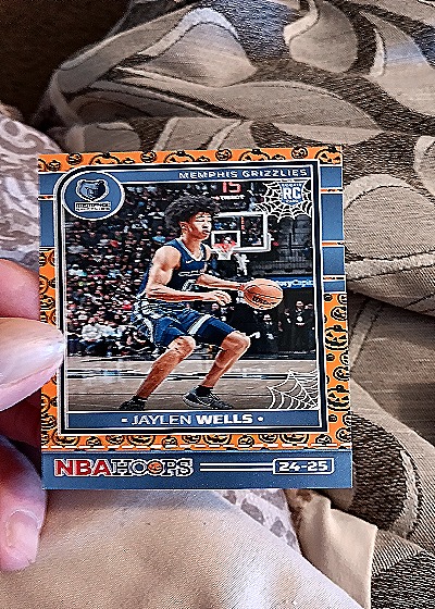 2024-25 Panini Haunted Hoops #272 Jaylen Wells — front