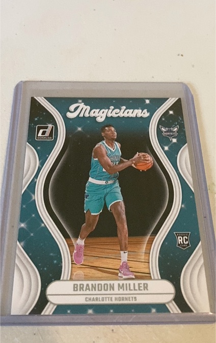 2023-24 Donruss #5 Brandon Miller Magicians — front