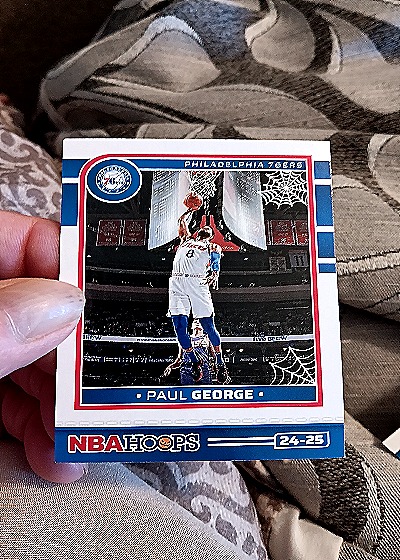 2024-25 Panini Haunted Hoops #40 Paul George — front