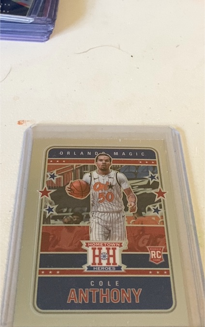 2020-21 Panini Chronicles #550 Cole Anthony — front