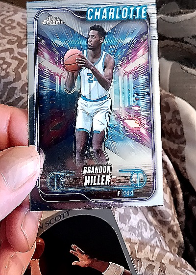 2024-25 Topps Chrome #61 Brandon Miller — front