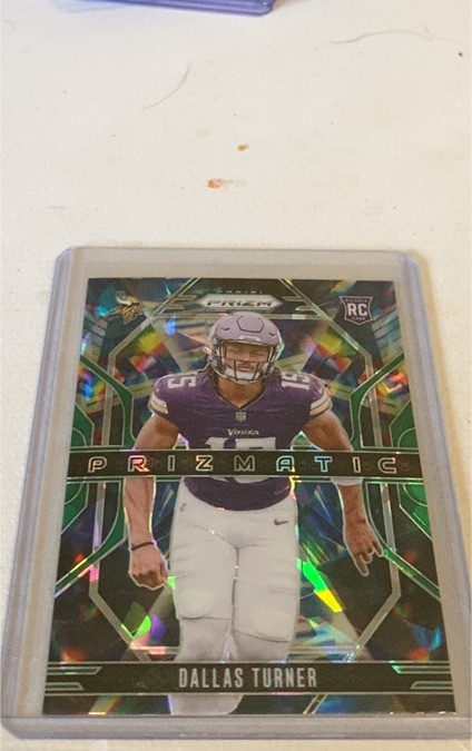 2024 Panini Prizm #17 Dallas Turner — front