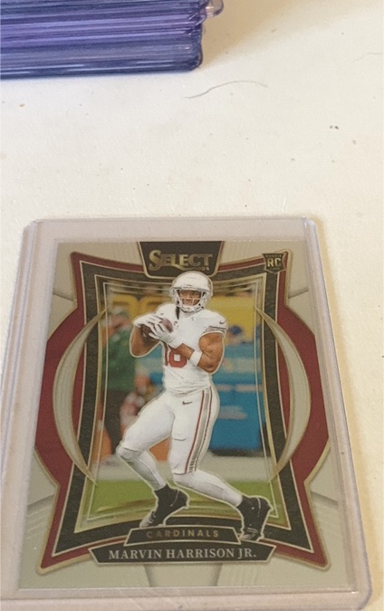 2024 Panini Select #28 Marvin Harrison Jr. — front
