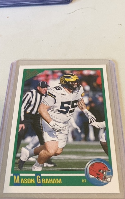 2025 Panini Score #10 Mason Graham — front
