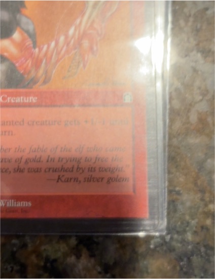 1999 Magic: The Gathering #273 Thorn Elemental — front